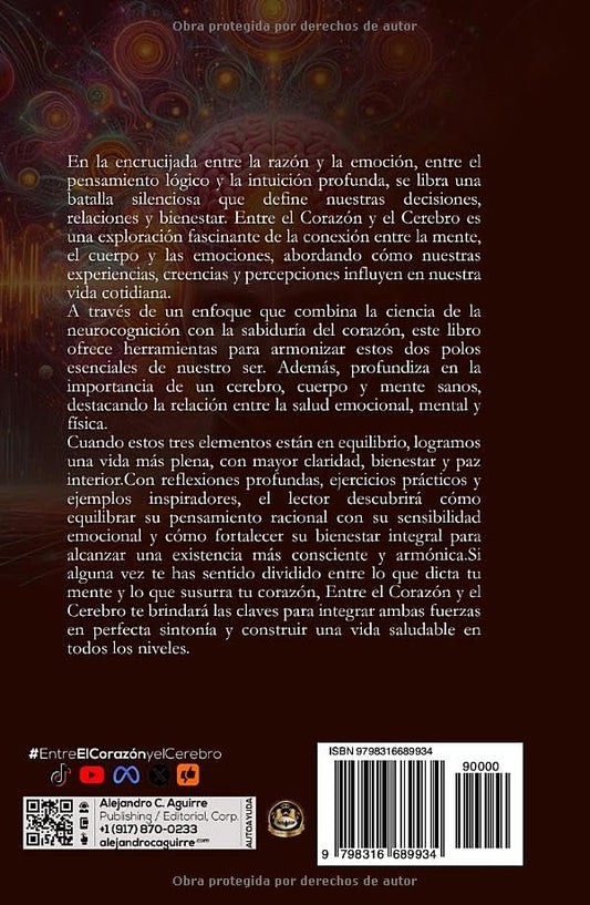 ENTRE EL CORAZÓN Y EL CEREBRO V: Cerebro, cuerpo y mente sanos (Spanish Edition)