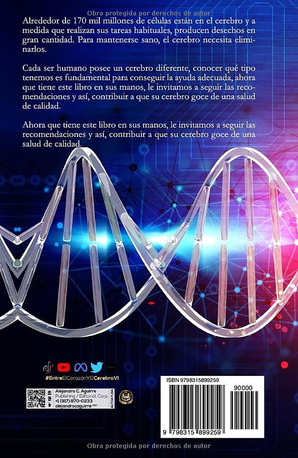 ENTRE EL CORAZÓN Y EL CEREBRO VI: Salud cerebral (Spanish Edition)