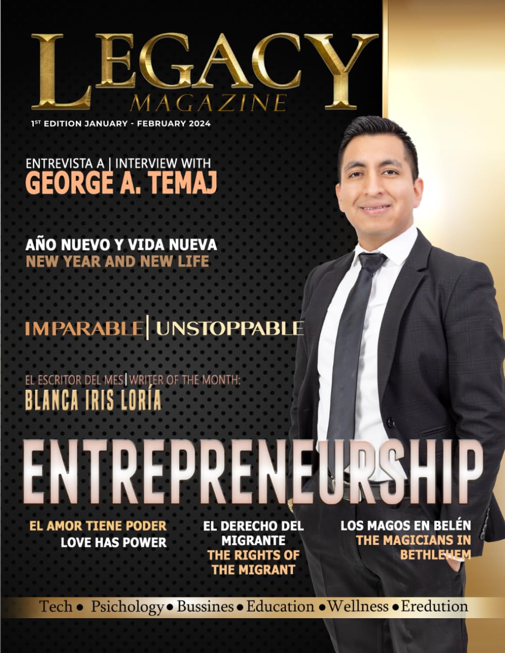 Legacy Magazine 1st Entrepreneurship (Spanish Edition)