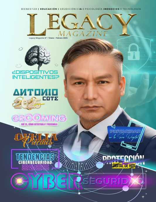 Legacy Magazine N° 7: Ciberseguridad (Spanish Edition)